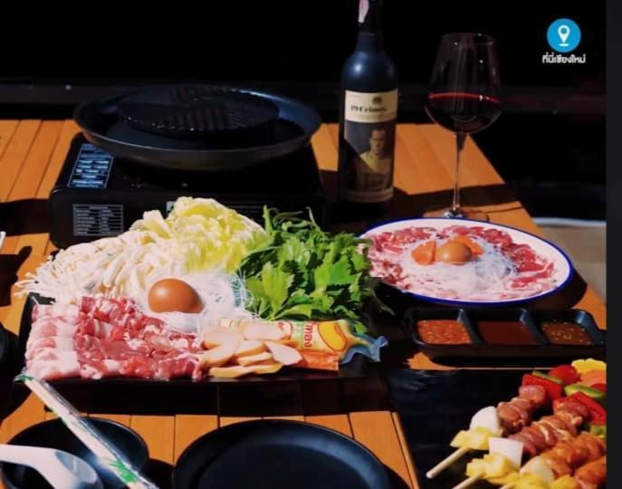 מלון Ban Pang Bo Hu Bon Nam Dun Glamping-น้ำดั้นแกลมปิ้ง מראה חיצוני תמונה