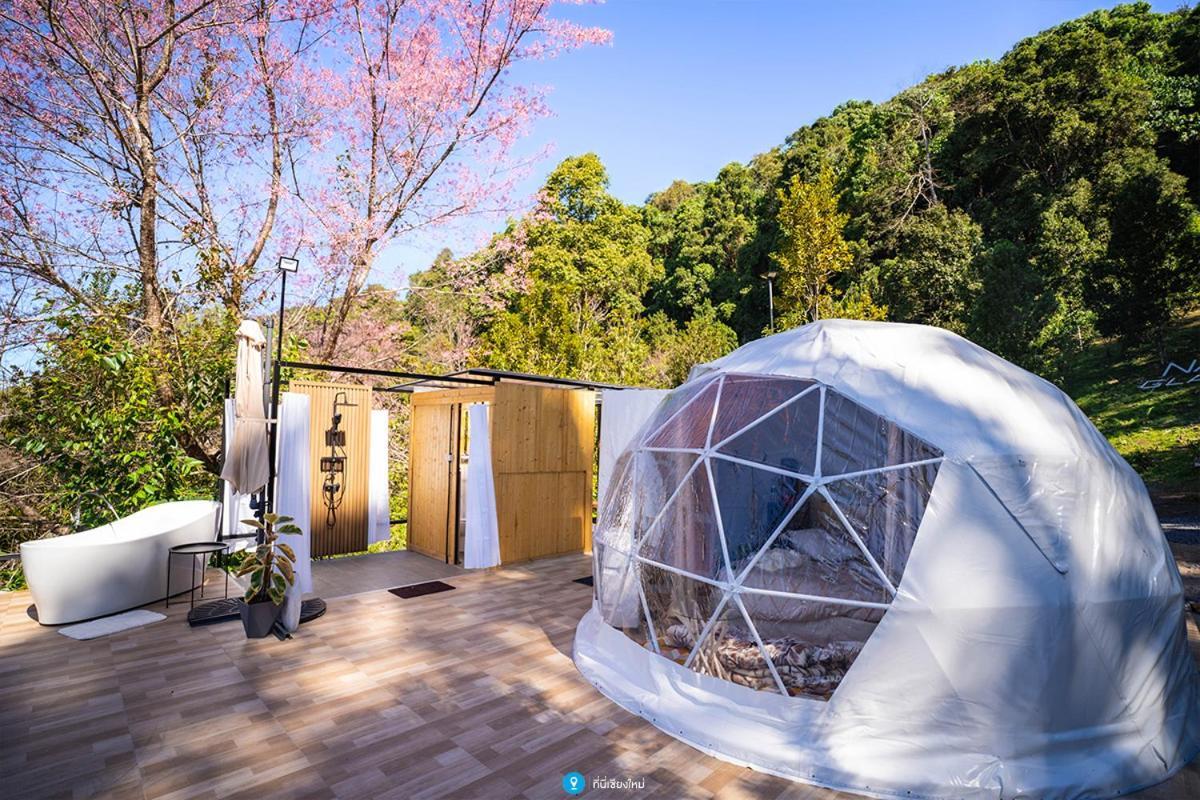 מלון Ban Pang Bo Hu Bon Nam Dun Glamping-น้ำดั้นแกลมปิ้ง מראה חיצוני תמונה