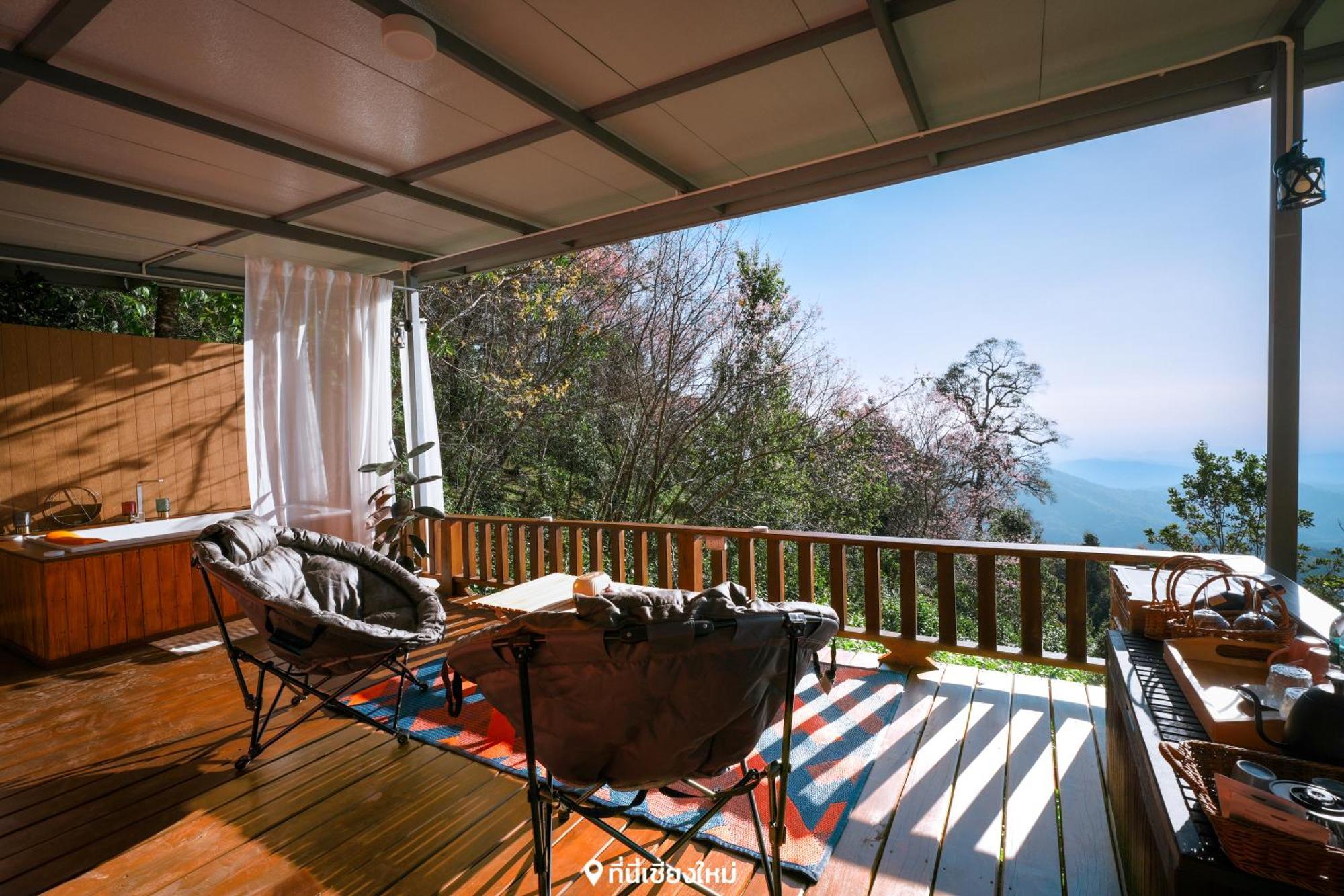 מלון Ban Pang Bo Hu Bon Nam Dun Glamping-น้ำดั้นแกลมปิ้ง מראה חיצוני תמונה