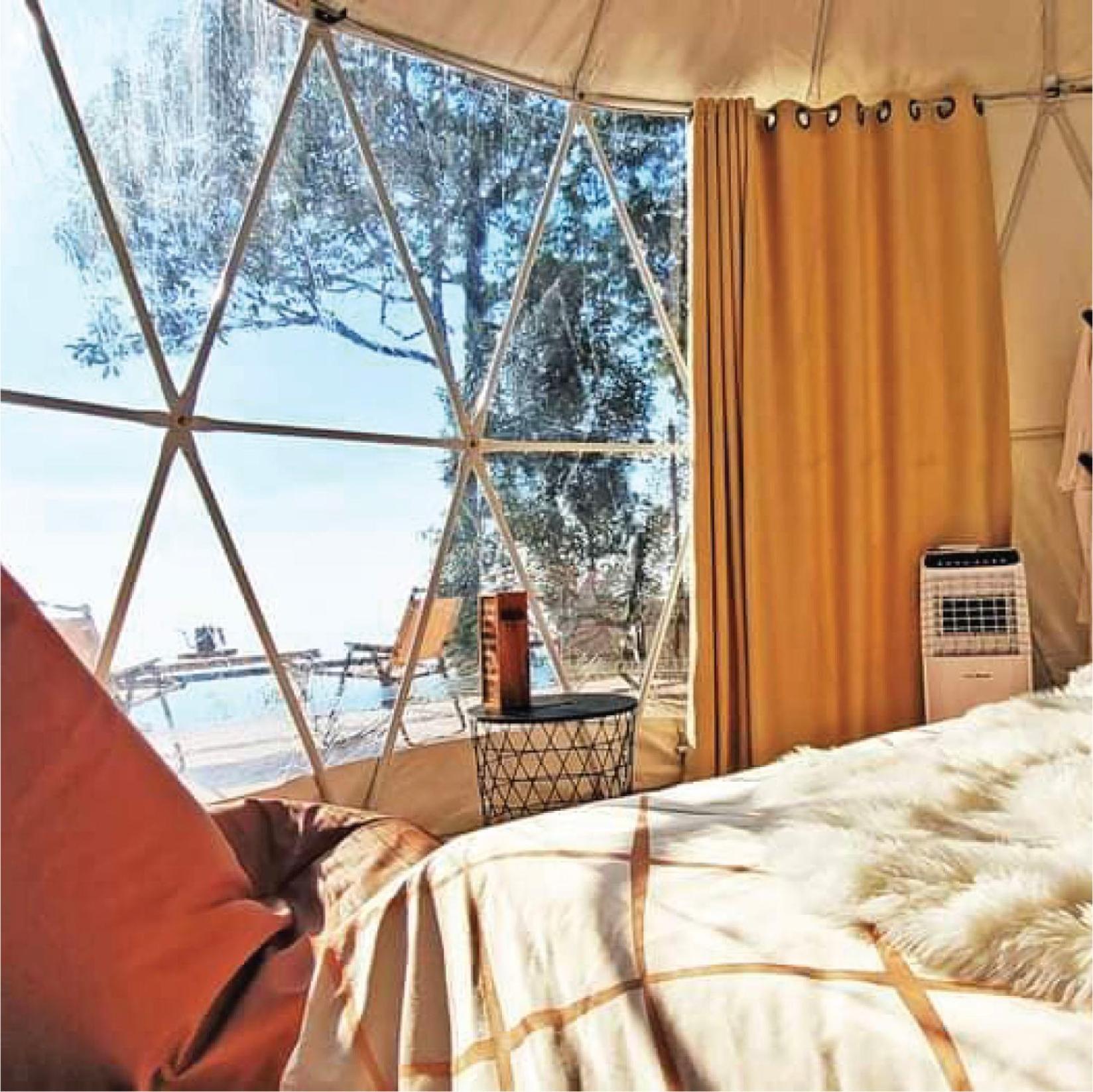 מלון Ban Pang Bo Hu Bon Nam Dun Glamping-น้ำดั้นแกลมปิ้ง מראה חיצוני תמונה
