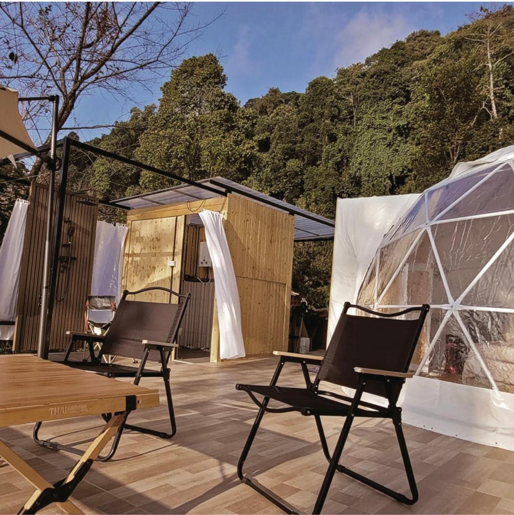 מלון Ban Pang Bo Hu Bon Nam Dun Glamping-น้ำดั้นแกลมปิ้ง מראה חיצוני תמונה